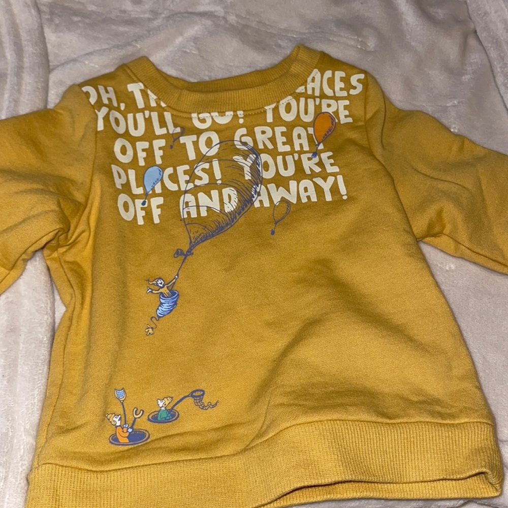 Dr.seuss baby sweat shirt